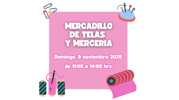 9 de Noviembre: Mercadillo de telas